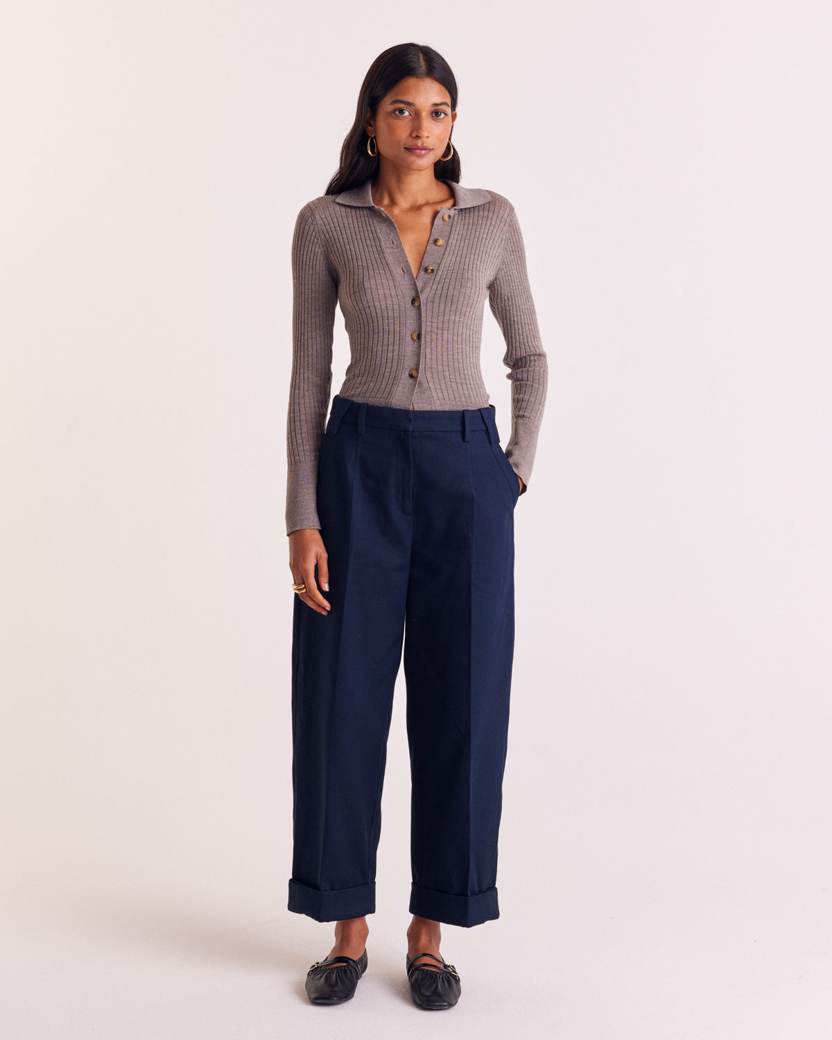Pants Tristan navy blue