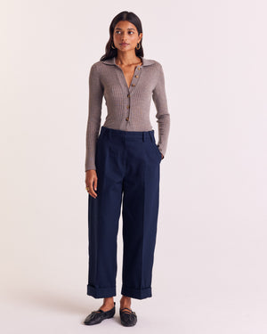 Pantalon Tristan bleu marine