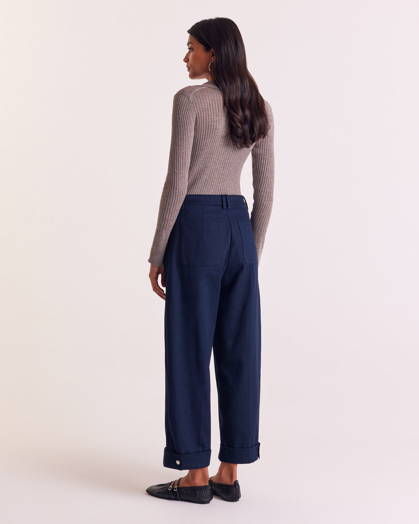 Pantalon Tristan bleu marine