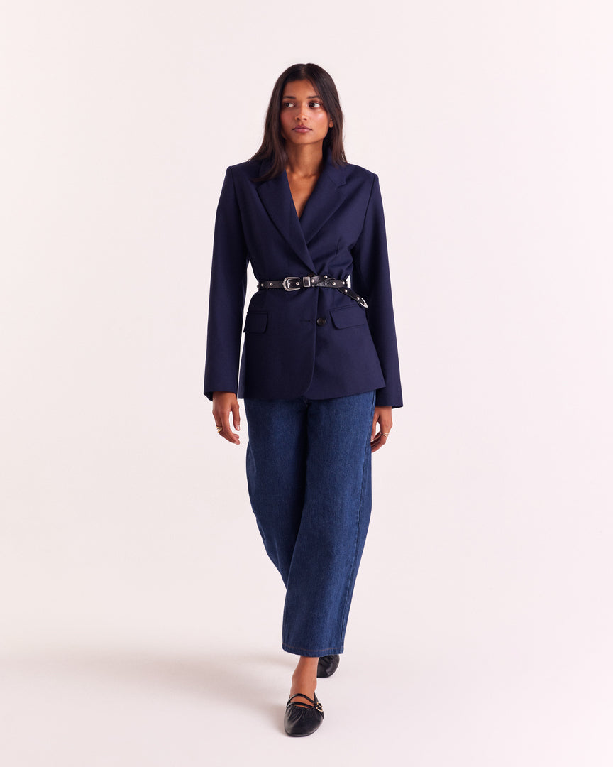 Jacket Judith blue encre
