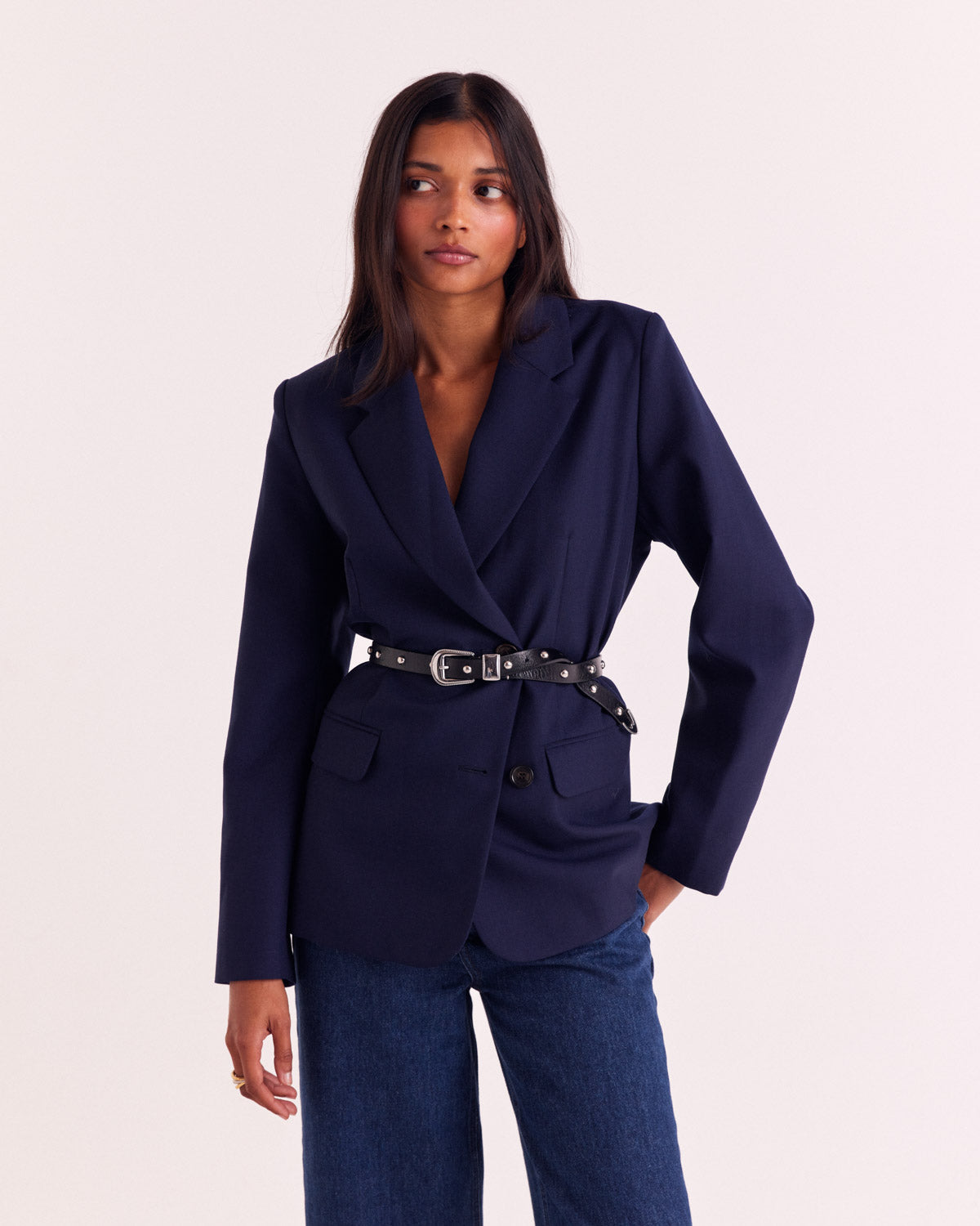 Jacket Judith blue encre