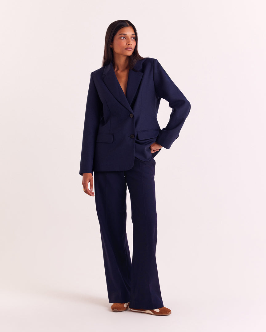 Pants Simeon blue encre