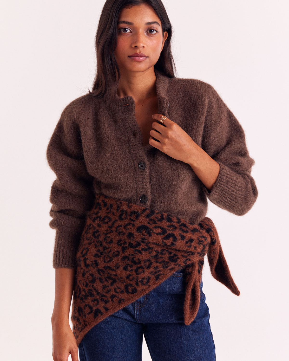 Mocha Douceur Cardigan - Balzac Paris