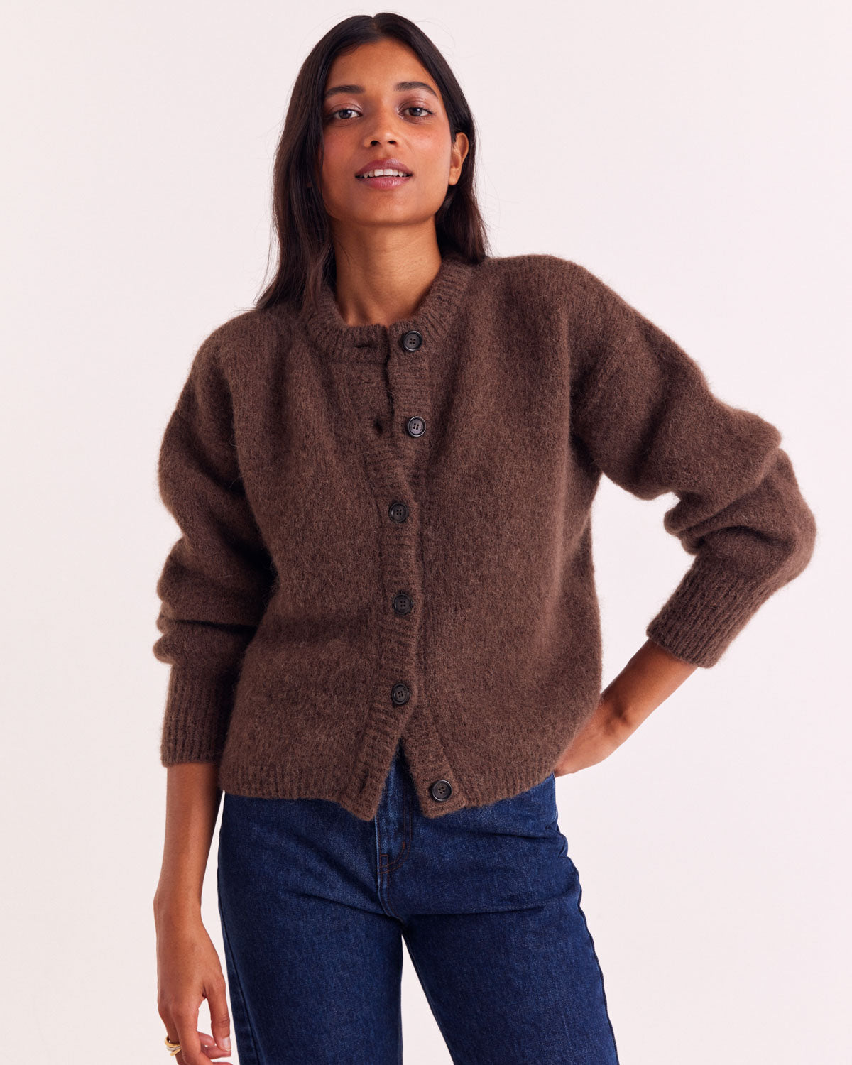 Cardigan Douceur mocha