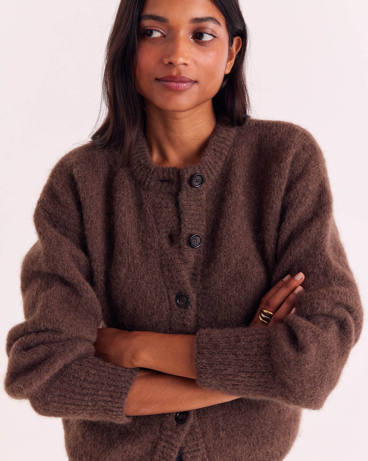 Cardigan Douceur mocha