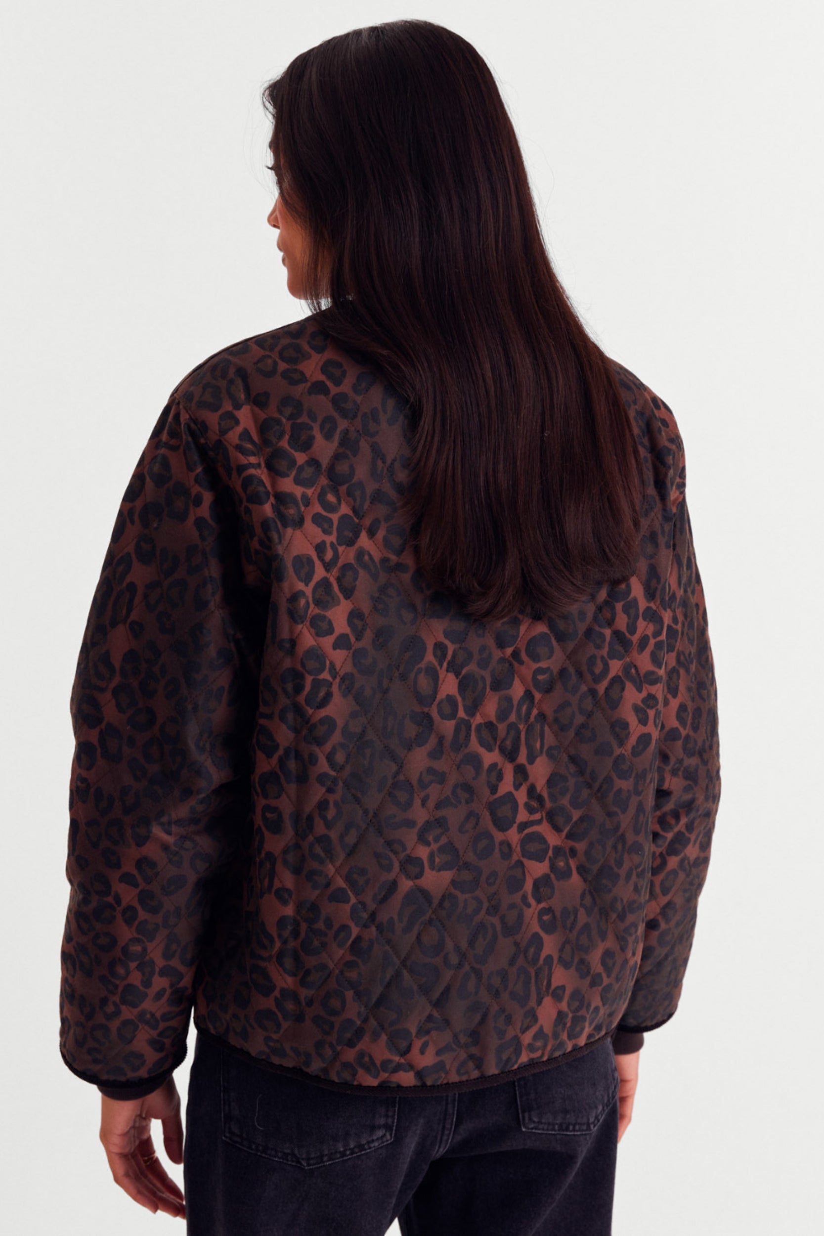 Giacca Lili leopardo fulvo Barbour x Balzac Paris