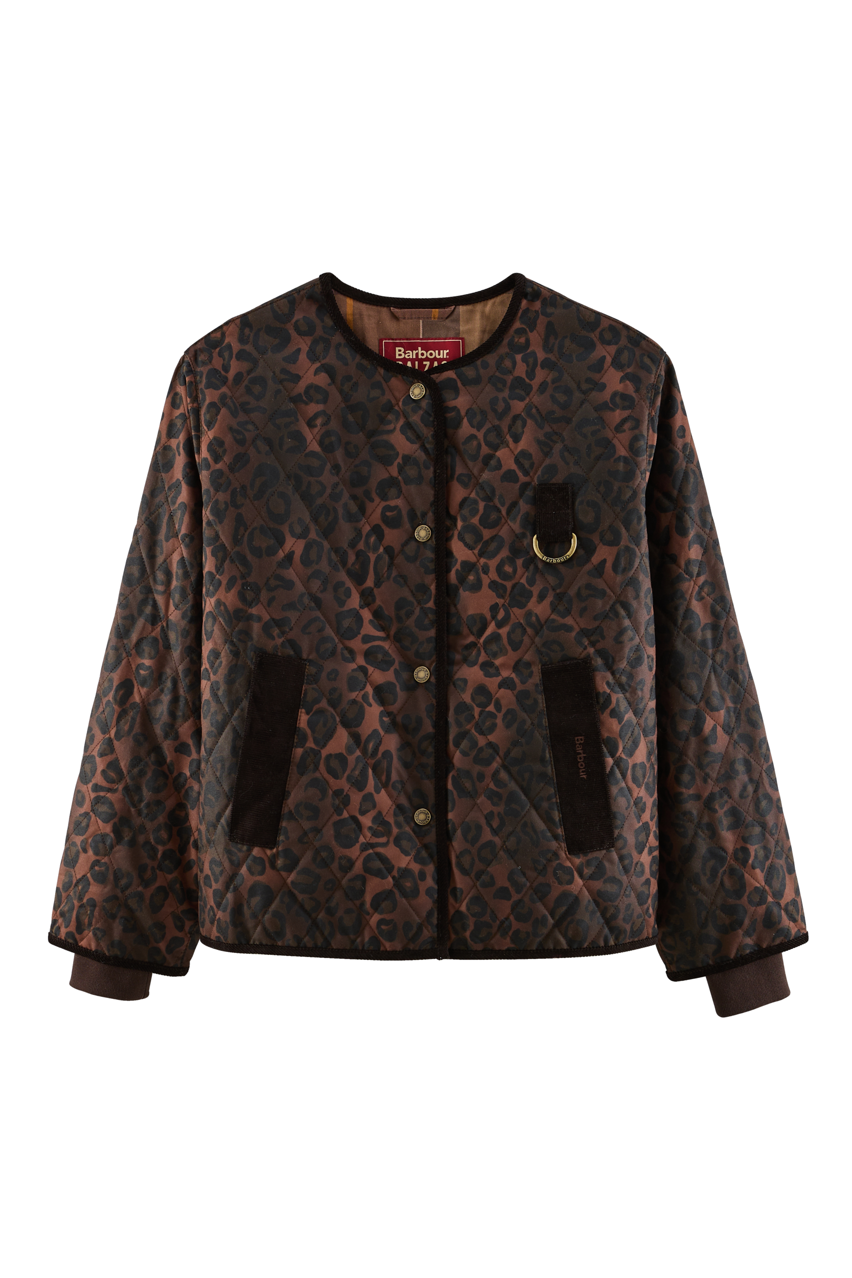 Giacca Lili leopardo fulvo Barbour x Balzac Paris