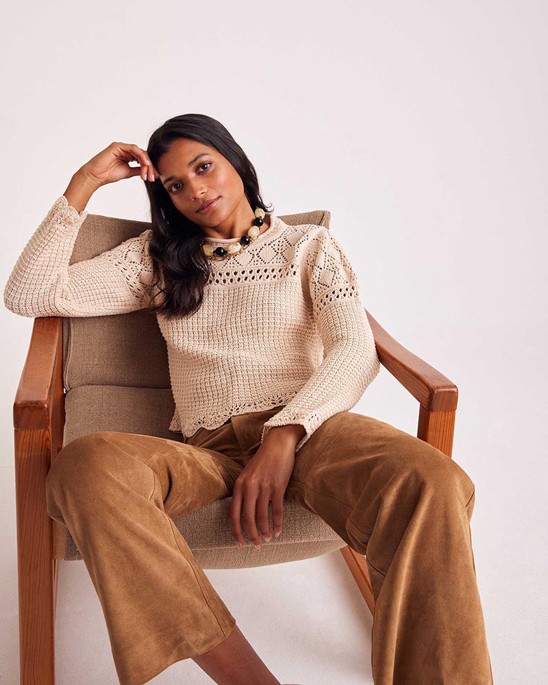 Pants Selby croute camel