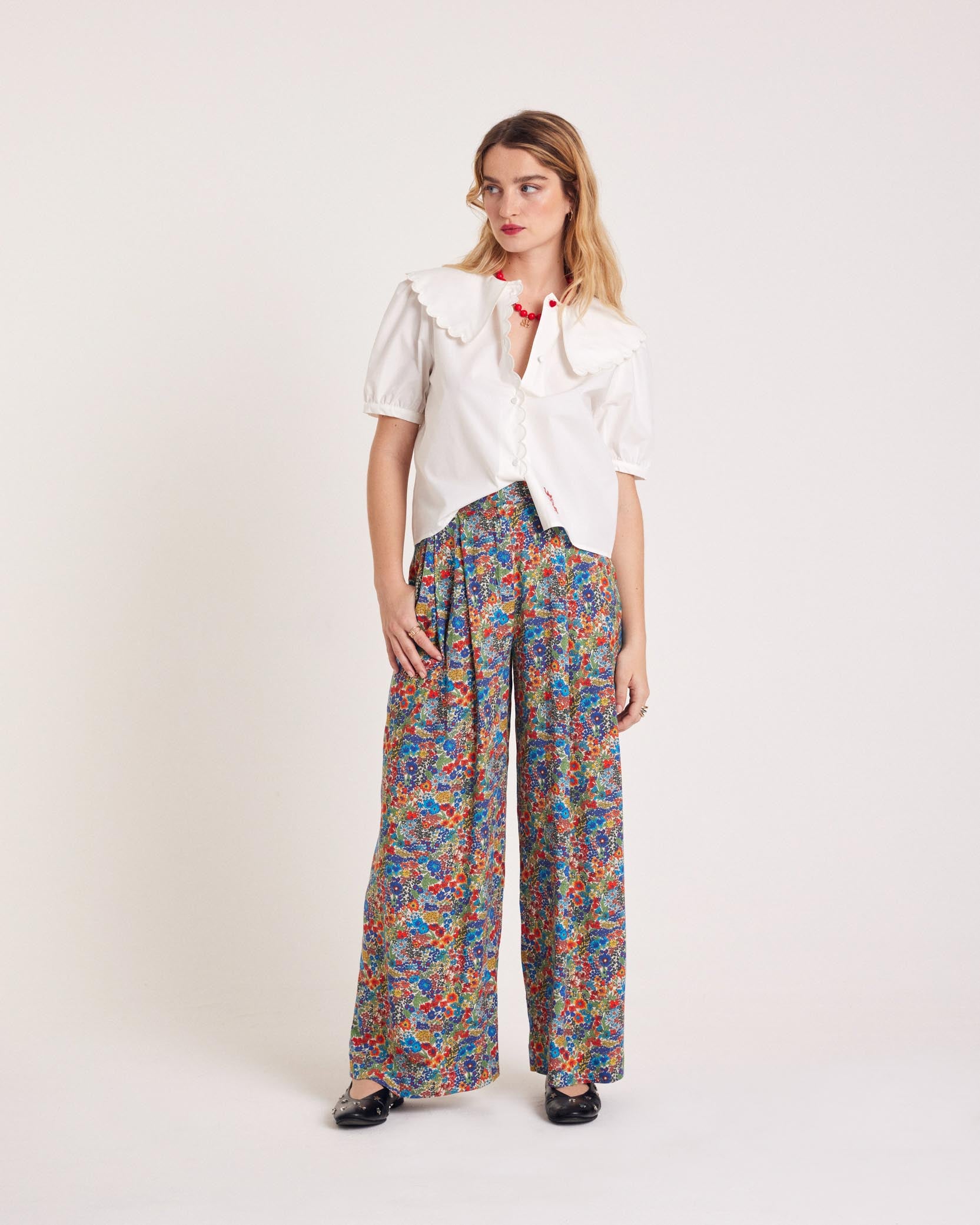 Shirt Félicie natural white