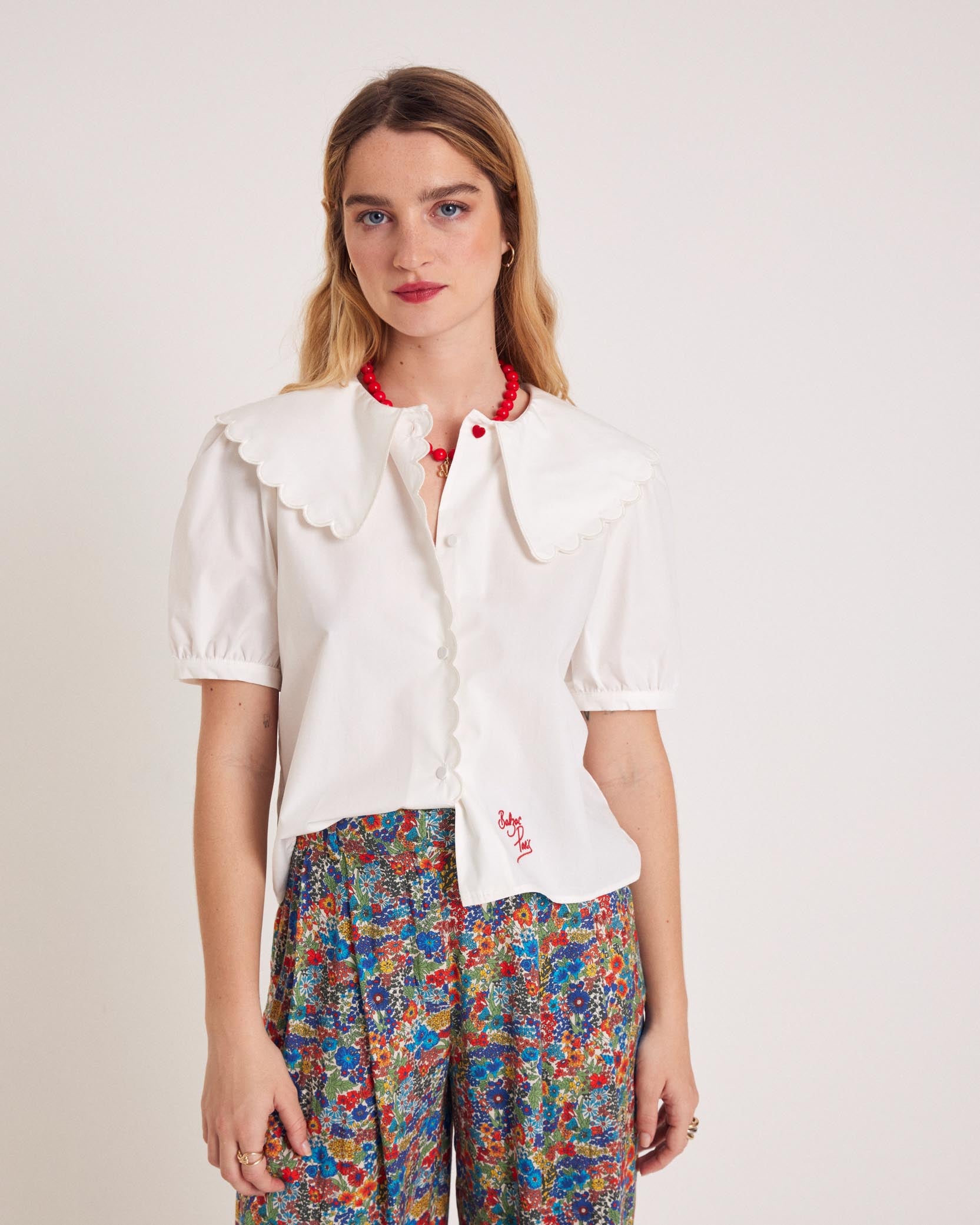 Shirt Félicie natural white