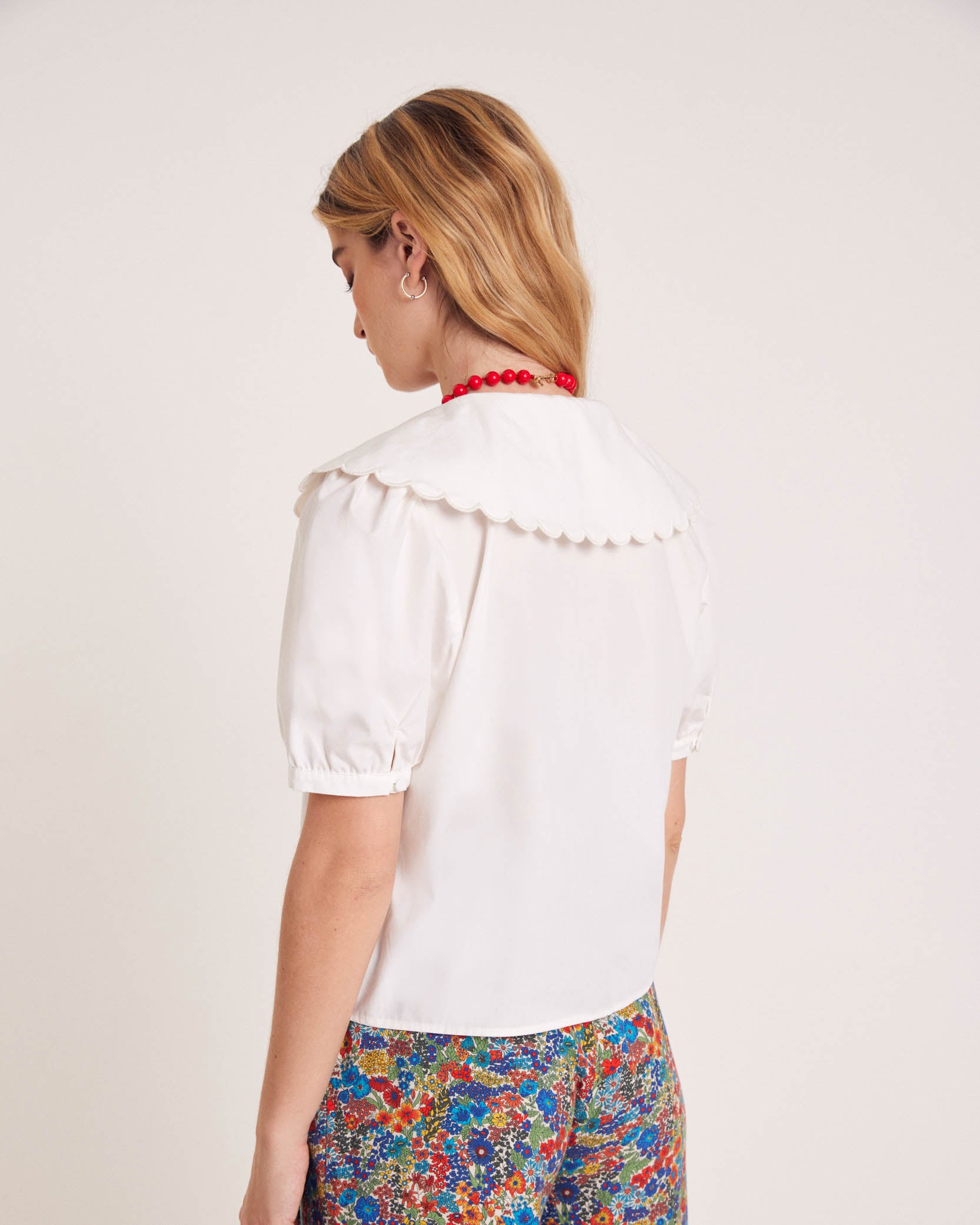 Shirt Félicie natural white