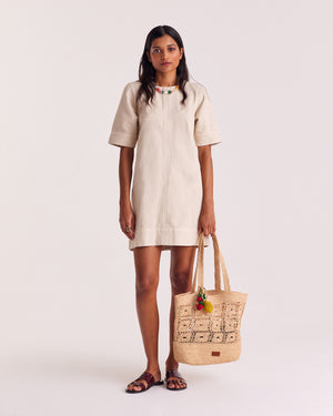 Yolie sand dress