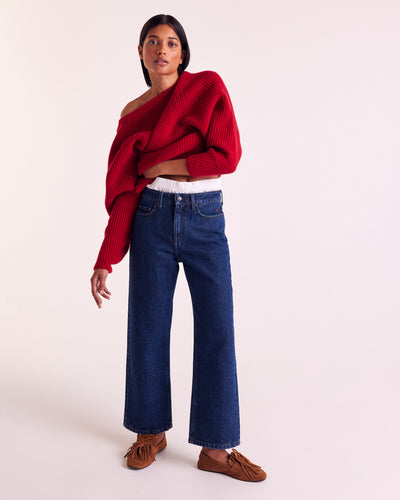 Jean Léonard bleu indigo