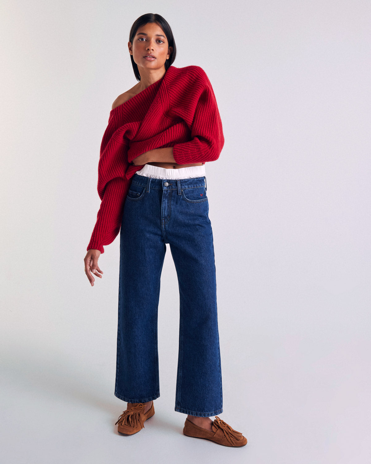 Jean Leonard indigo blue