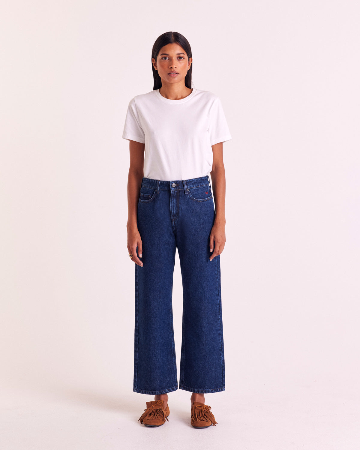 Jean Leonard indigo blue