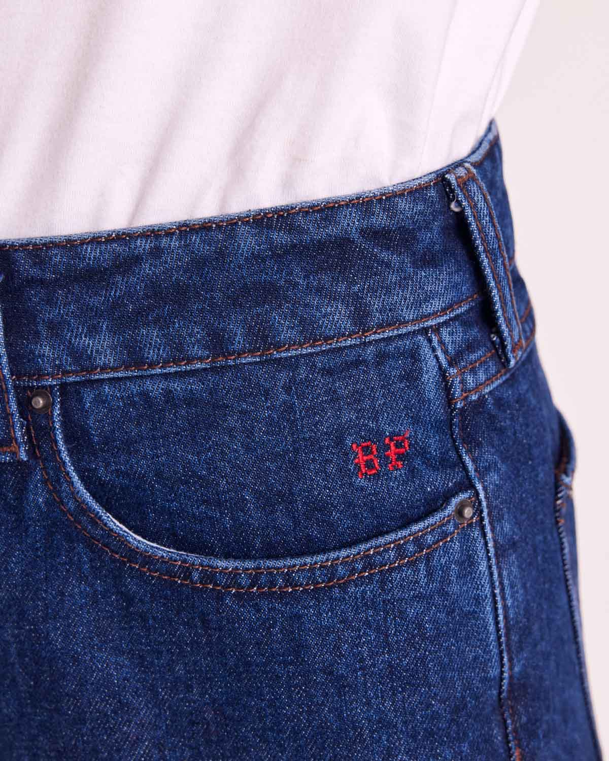 Jean Leonard indigo blue