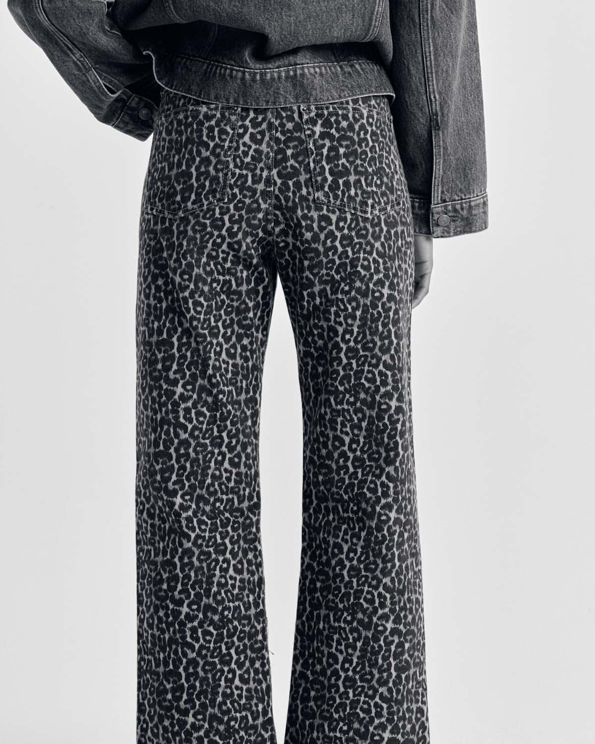 Jeans Leonard leopard coffee