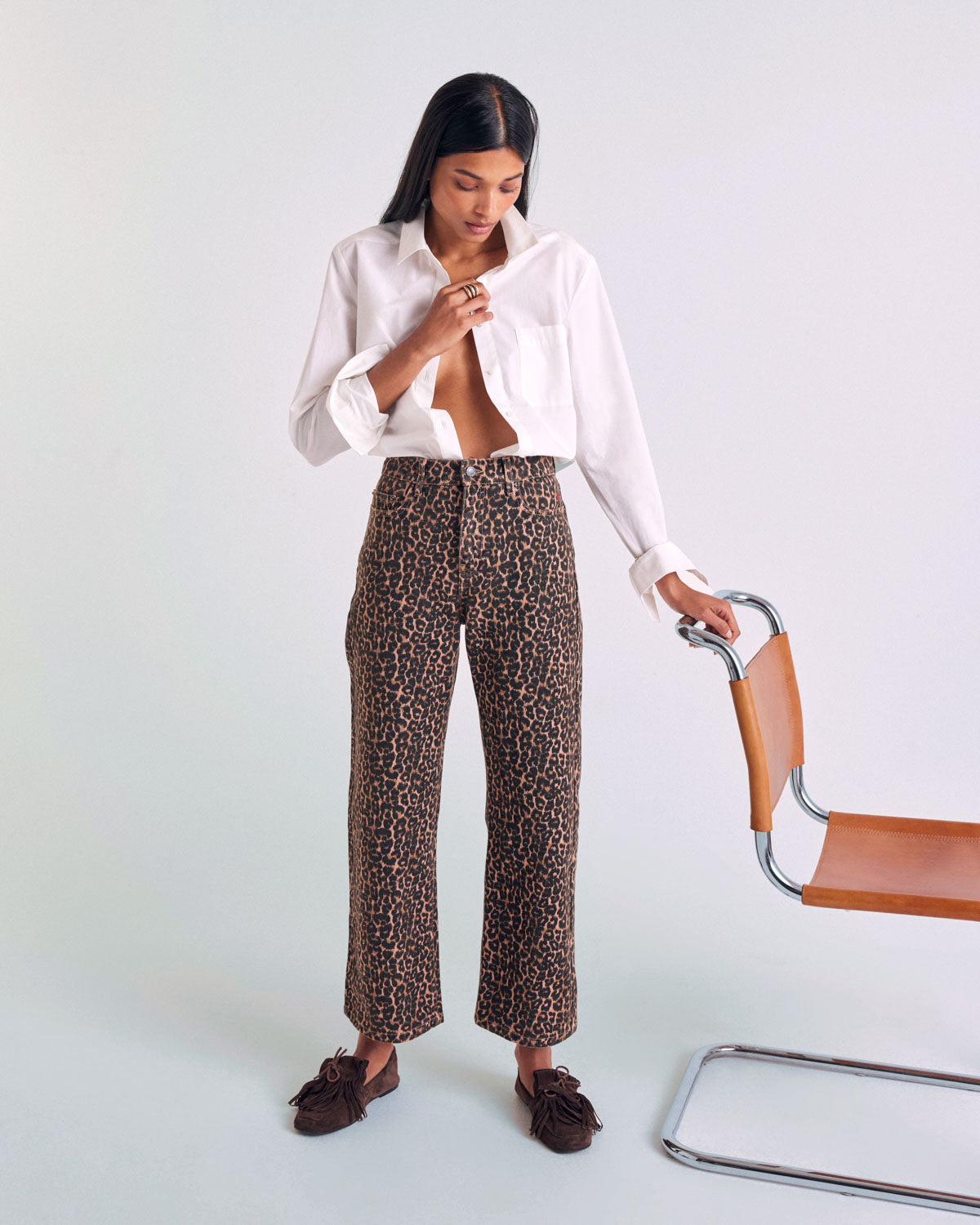Jean Leonard leopard coffee
