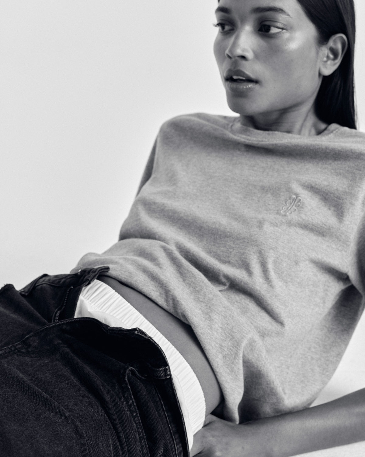 Jeans Leonard charcoal black