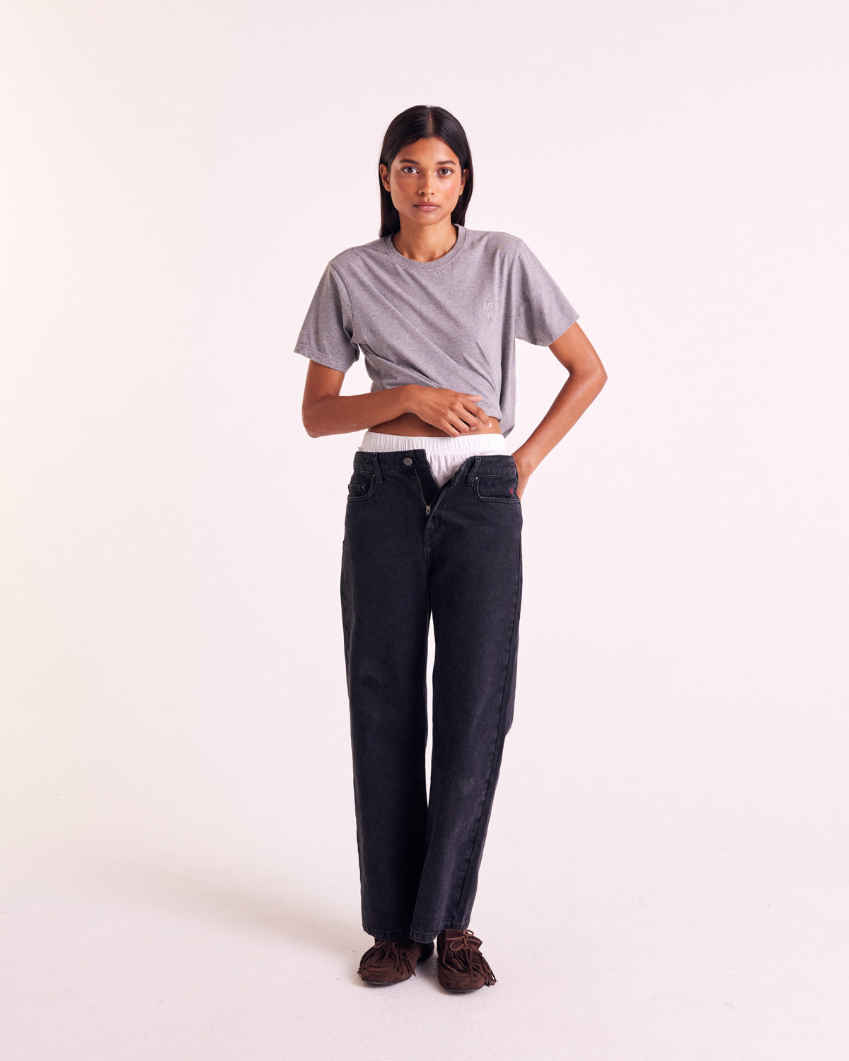 Jeans Leonard charcoal black