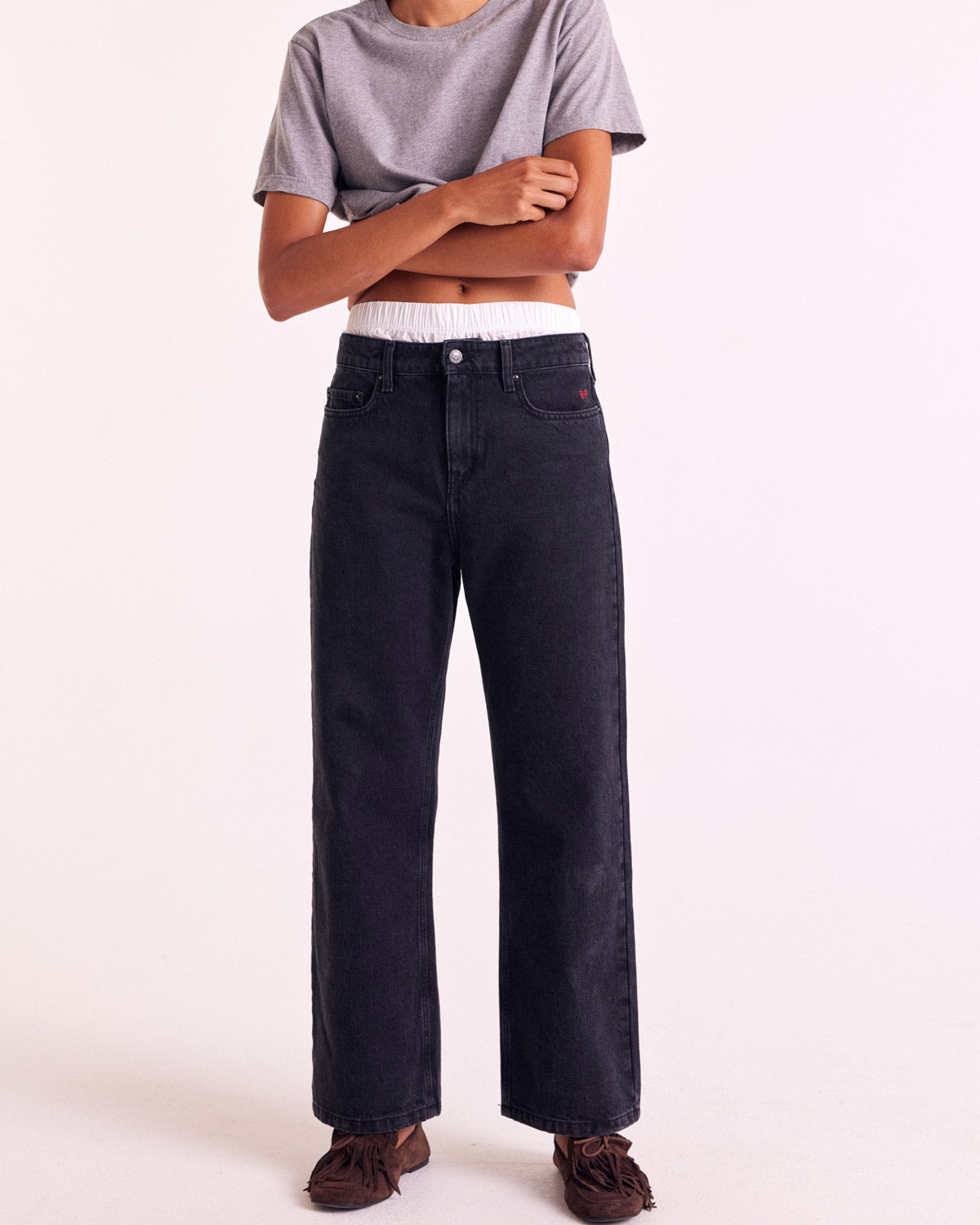 Jeans Leonard charcoal black
