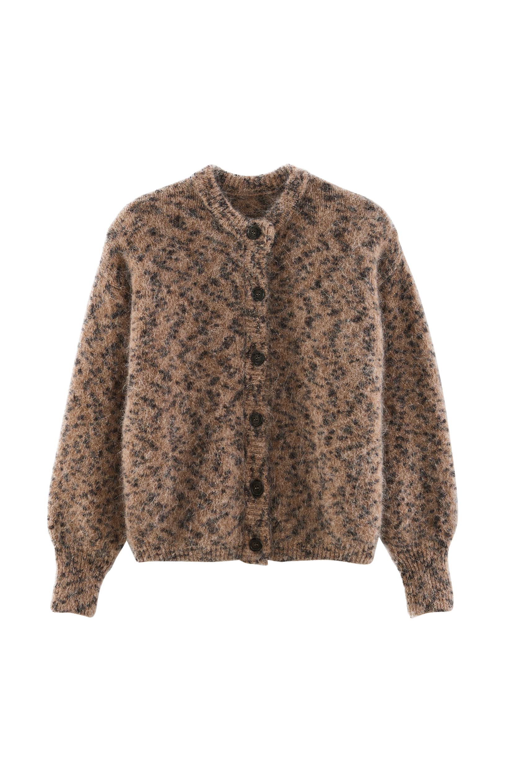 Cardigan Douceur spotted cheetah