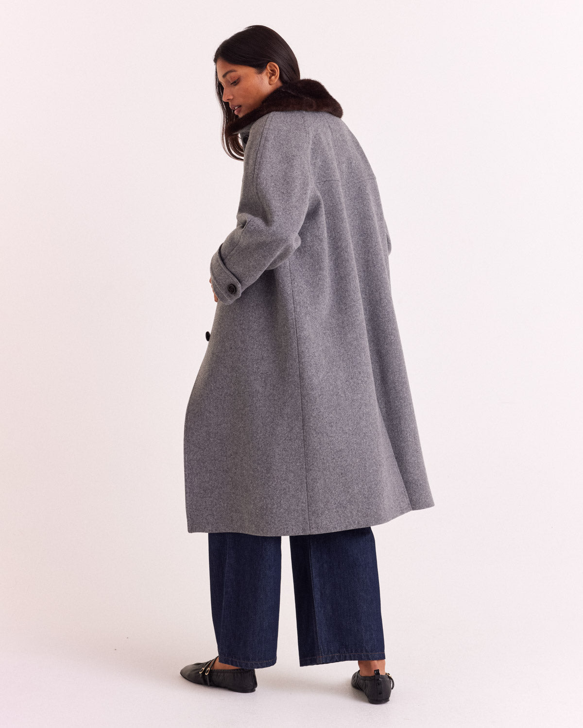 Manteau Nickie gris
