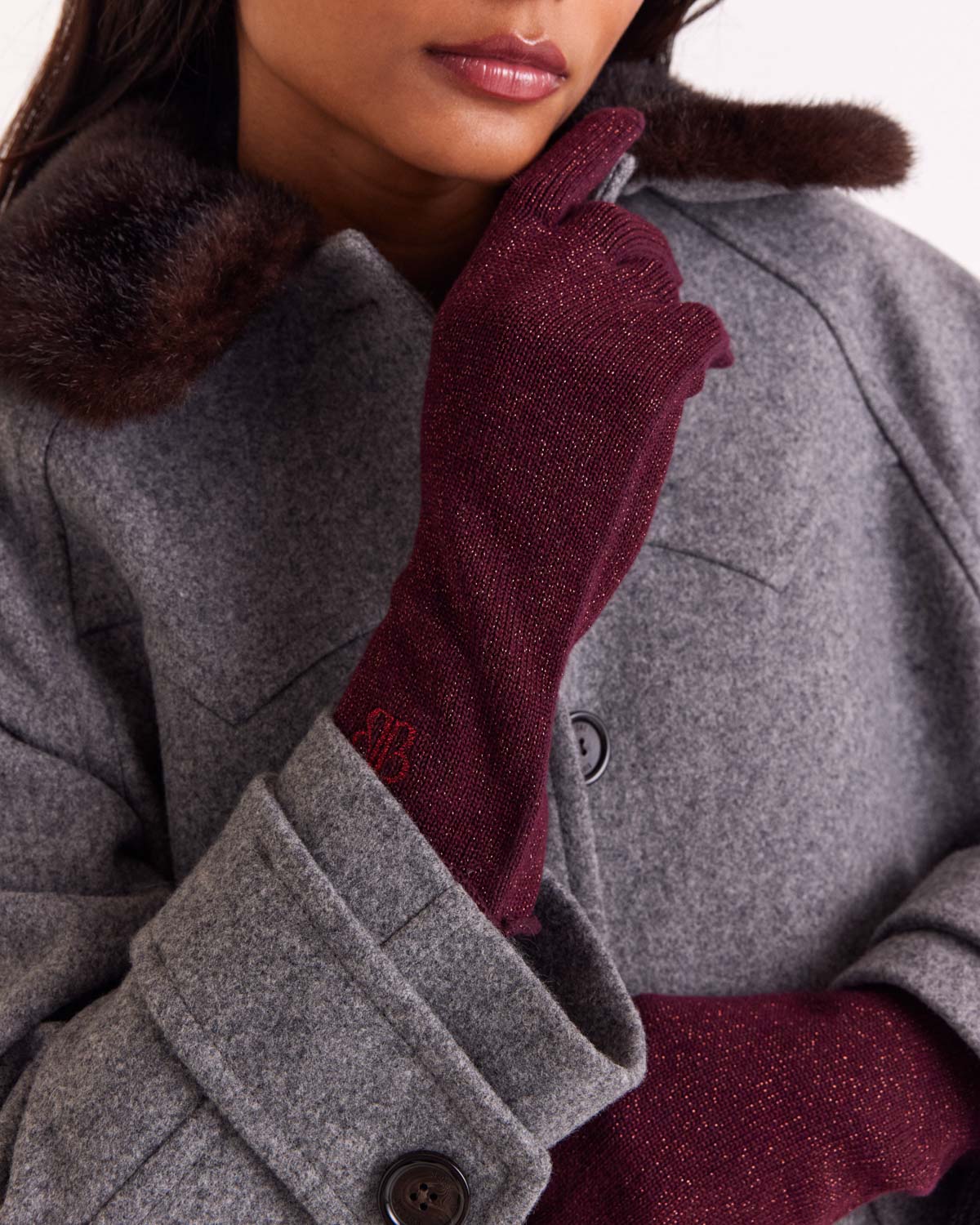Coat Nickie gray
