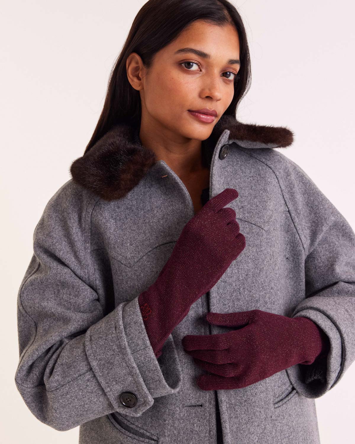 Coat Nickie gray