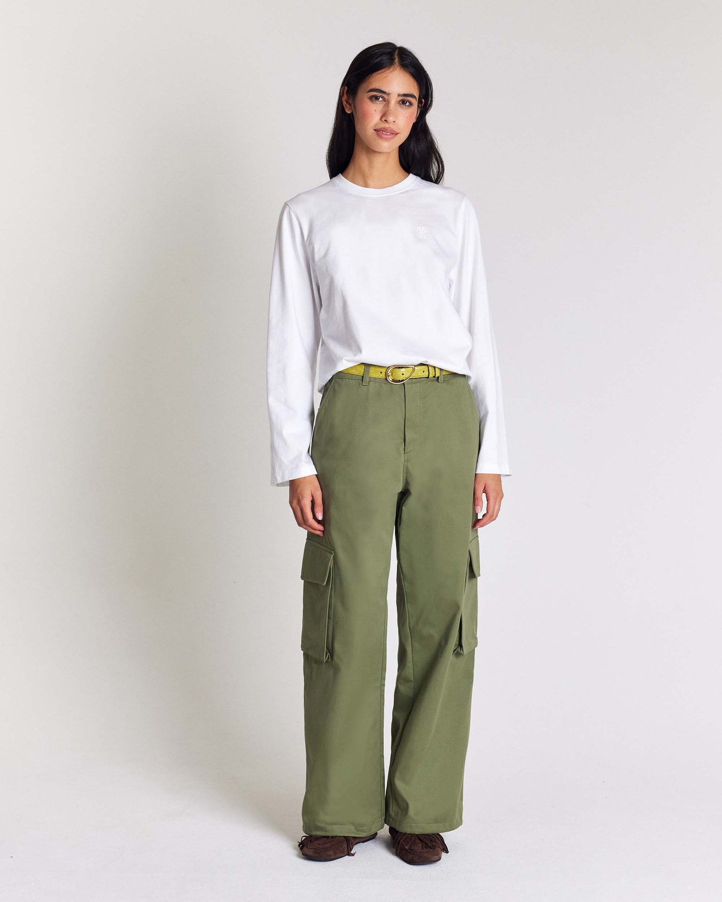 Armand khaki trousers