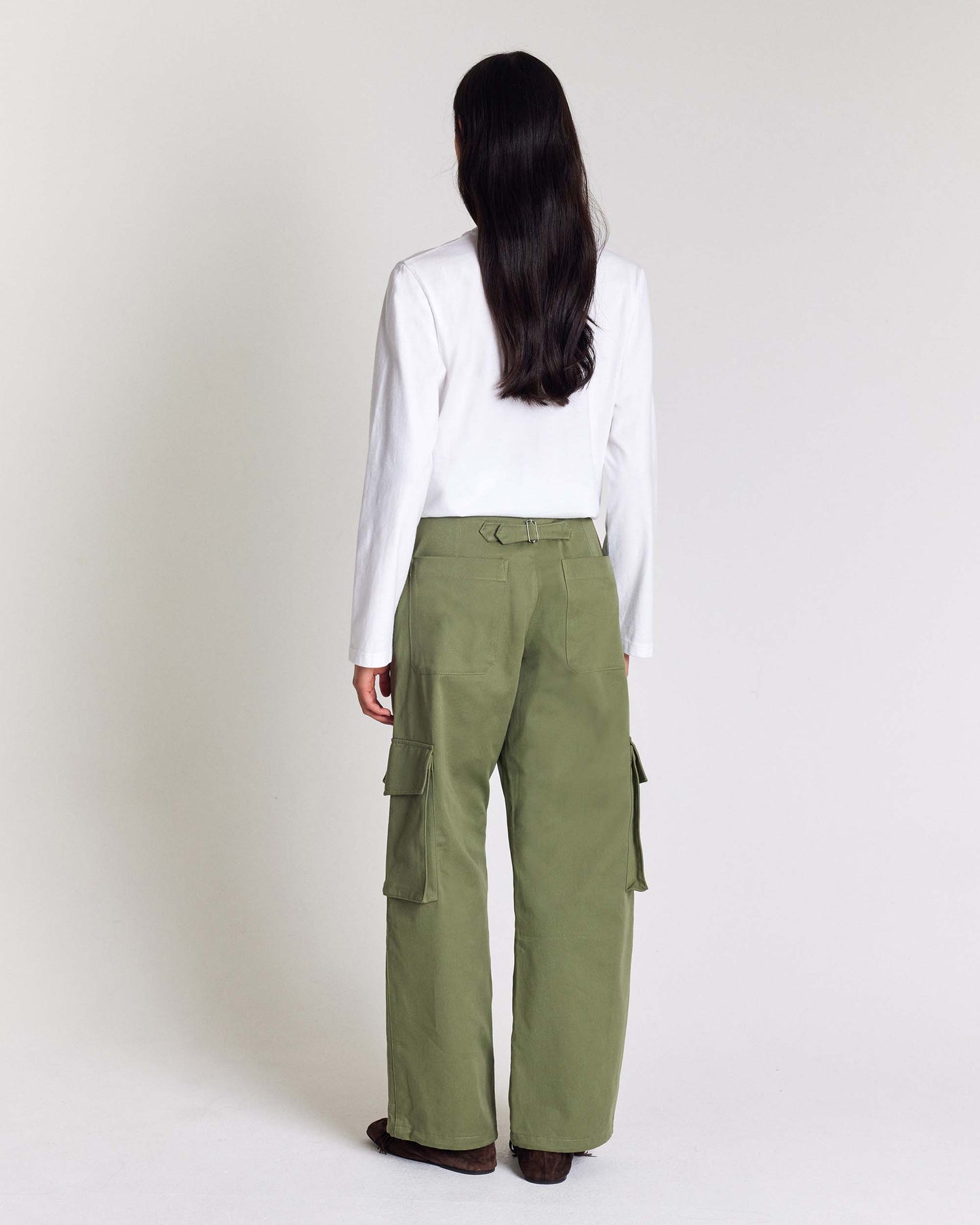 Armand khaki trousers