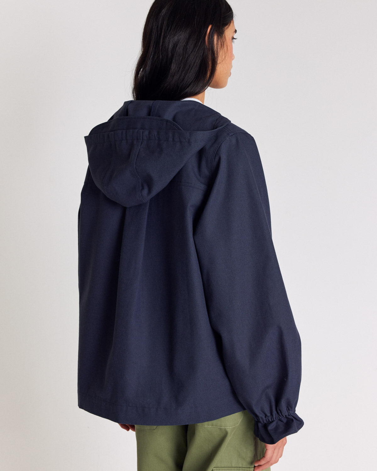 Eliott slate blue windbreaker