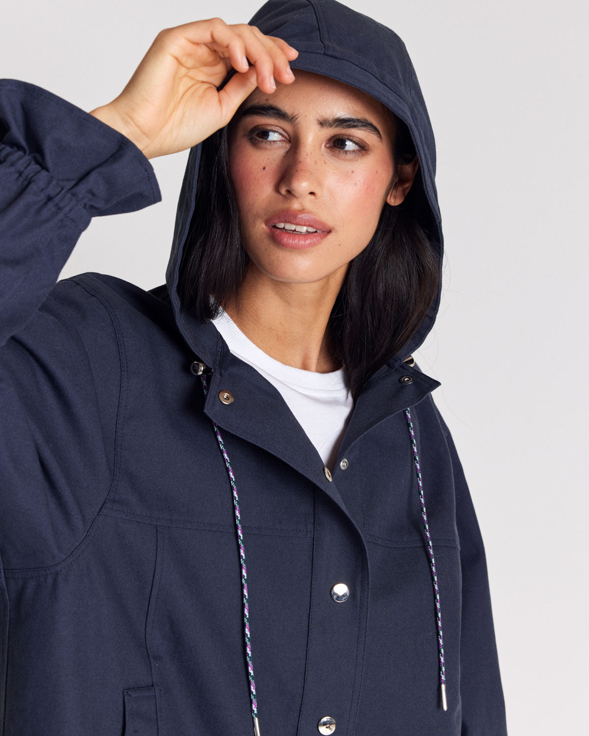 Eliott slate blue windbreaker
