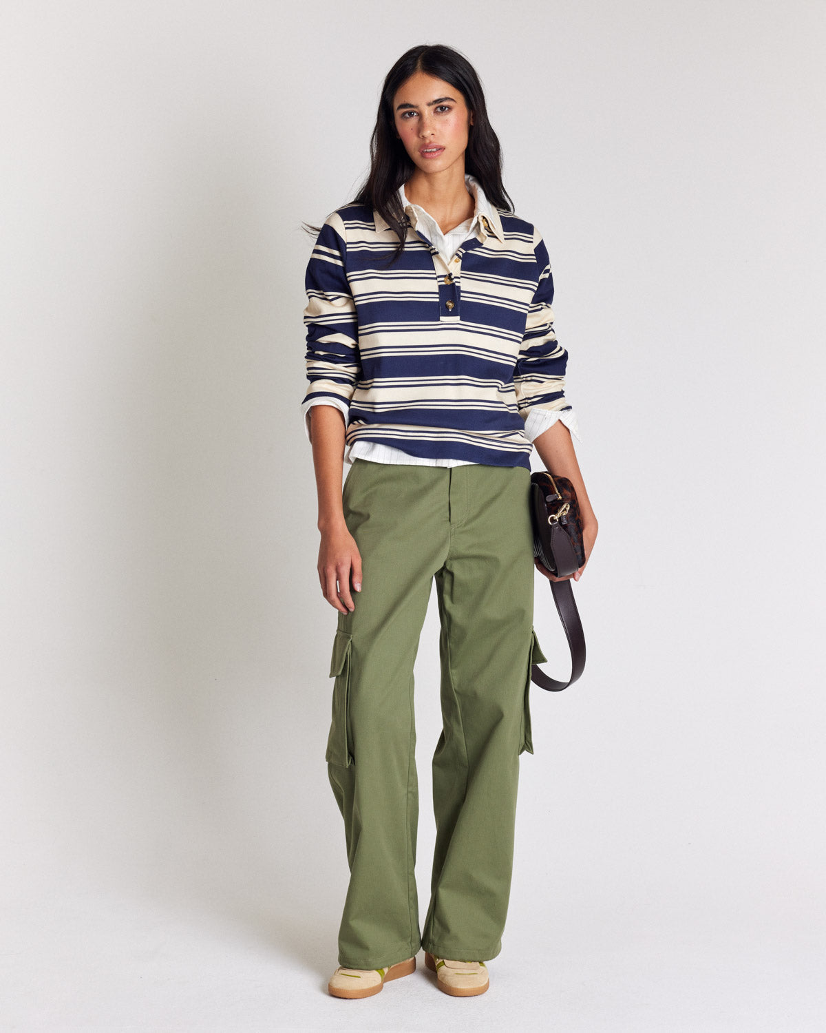 Armand khaki trousers