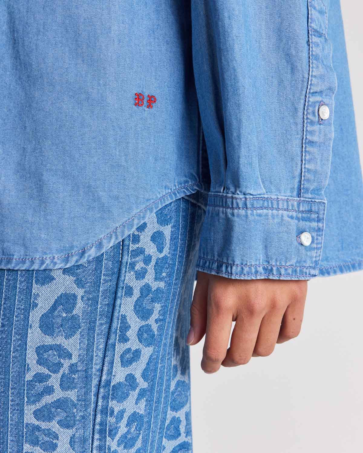 Camicia Anny blu chambray