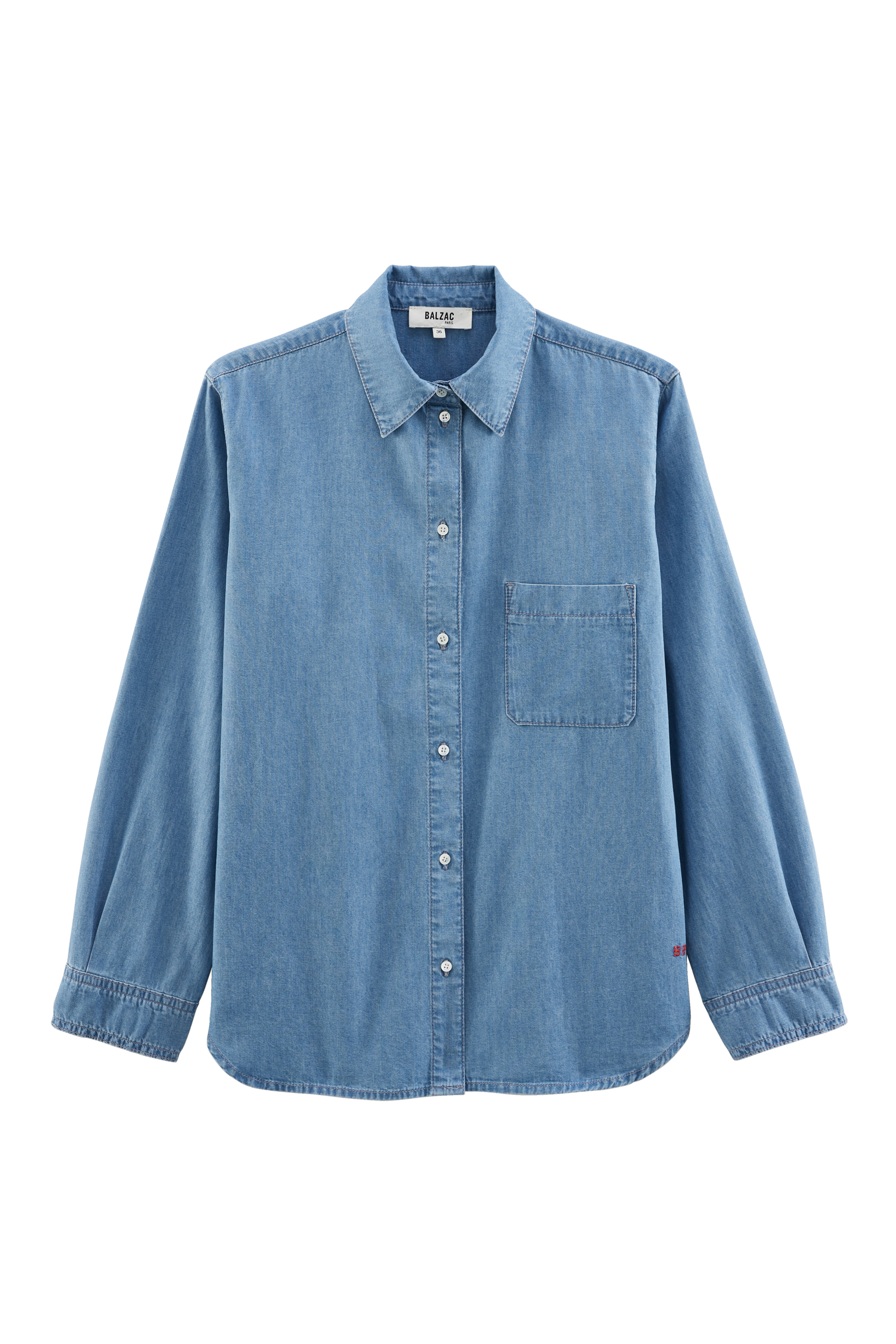 Camicia Anny blu chambray