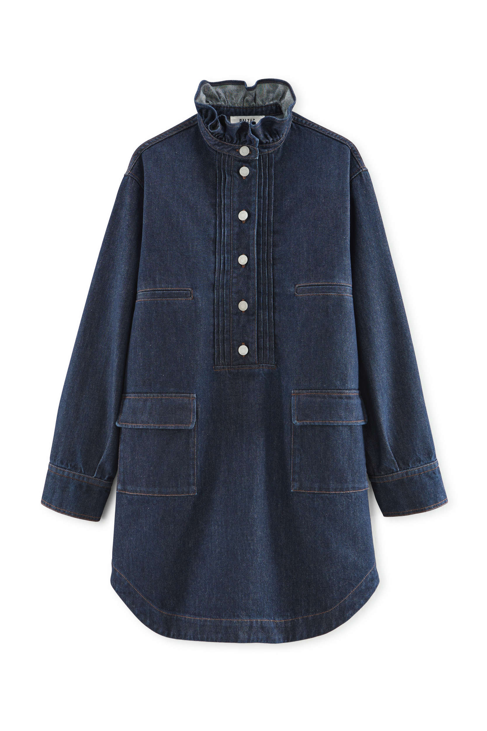 Dress Claire blue brut