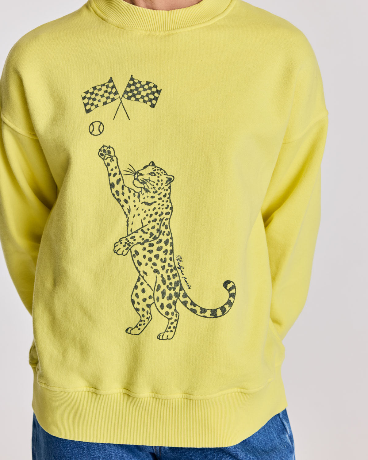 Virgile yellow sweatshirt