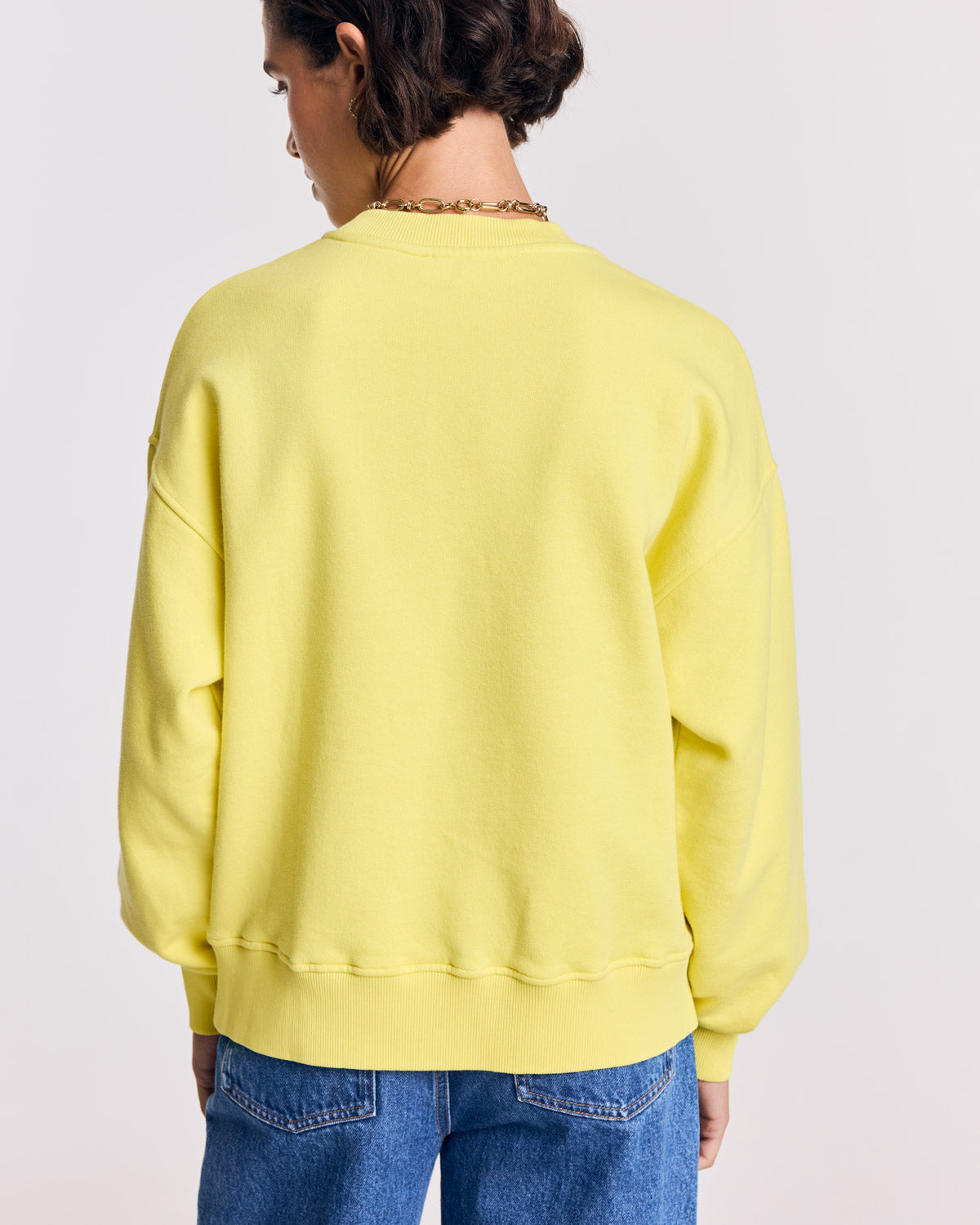 Virgile yellow sweatshirt