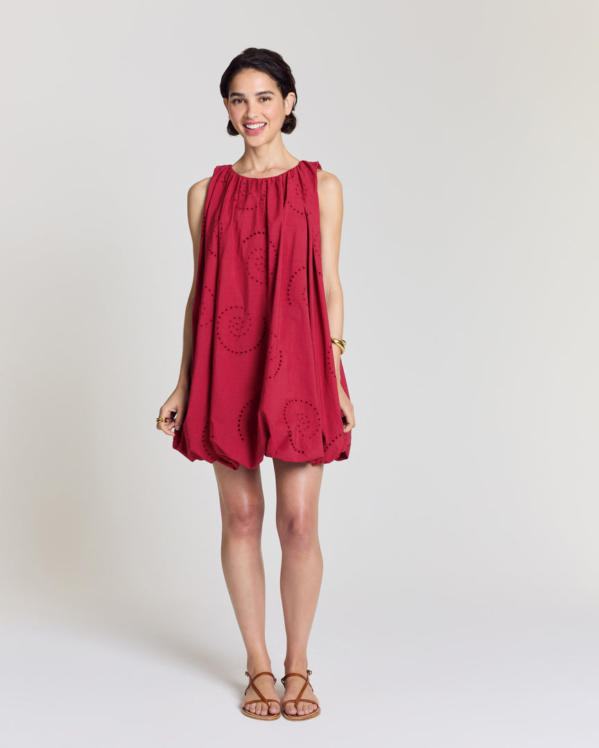 Cleophee red dress