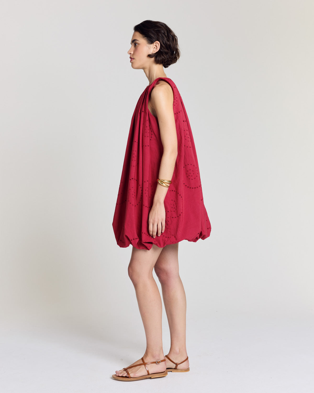 Cleophee red dress