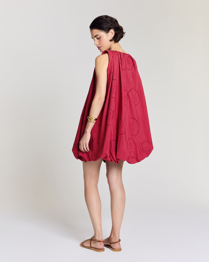 Cleophee red dress