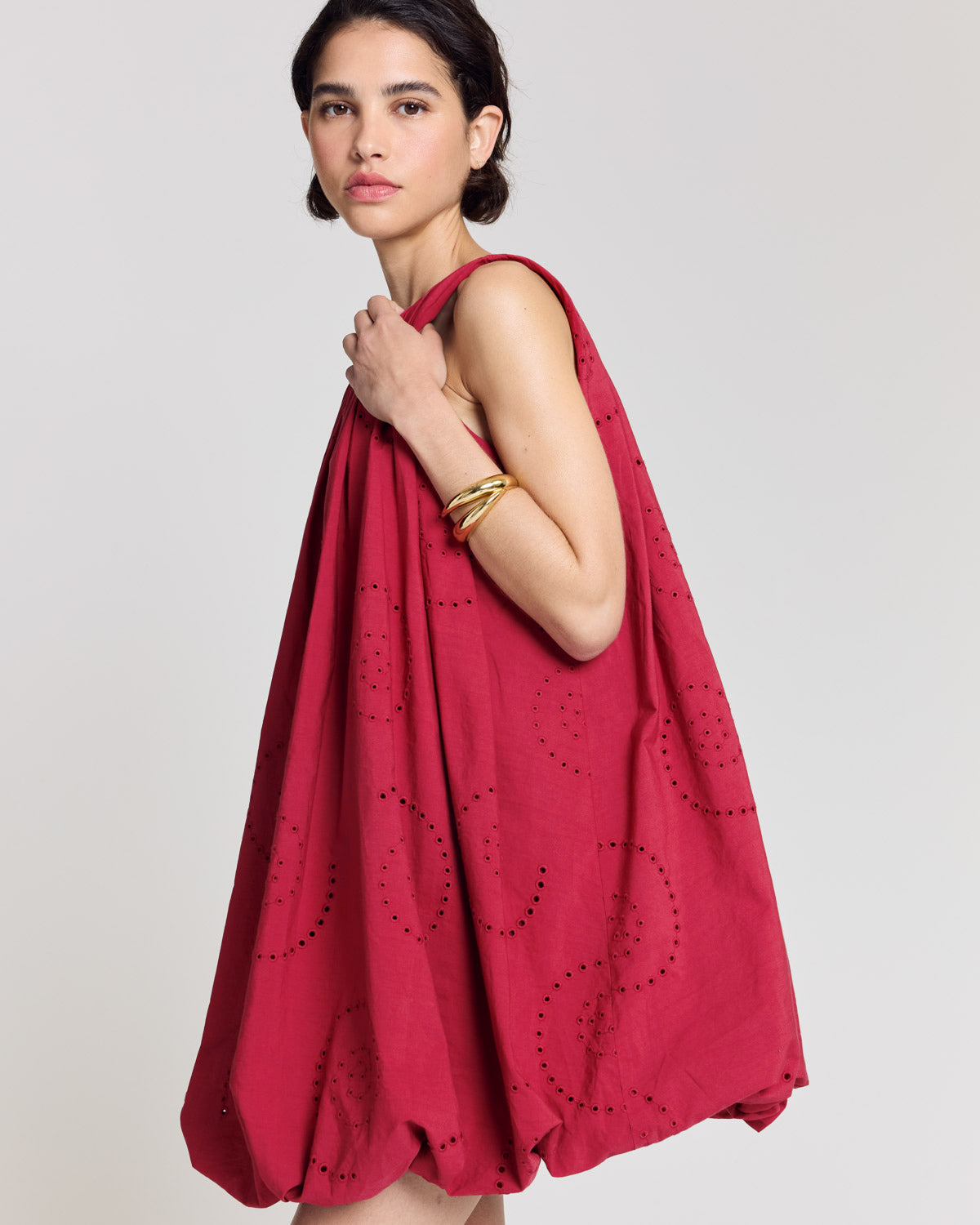 Cleophee red dress