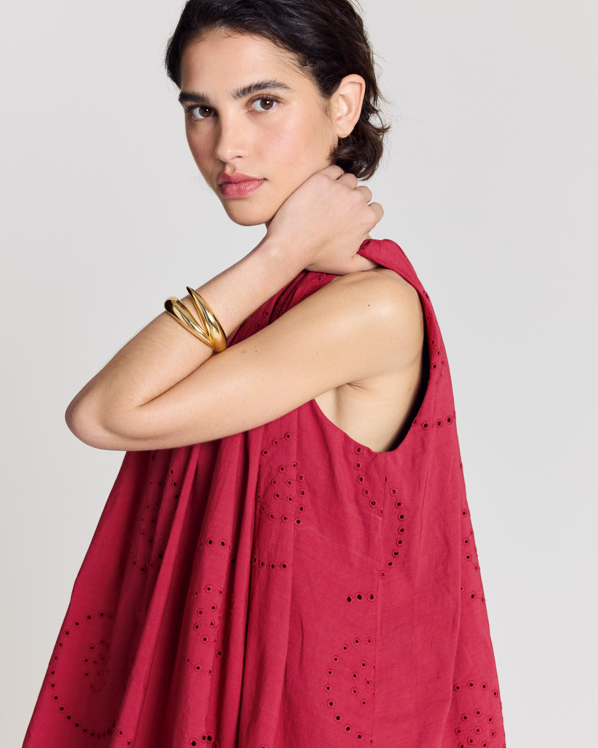 Cleophee red dress