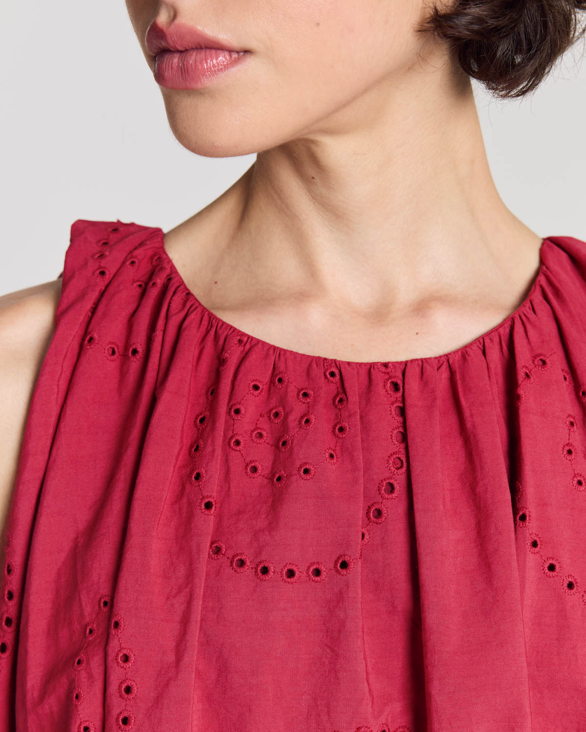 Cleophee red dress
