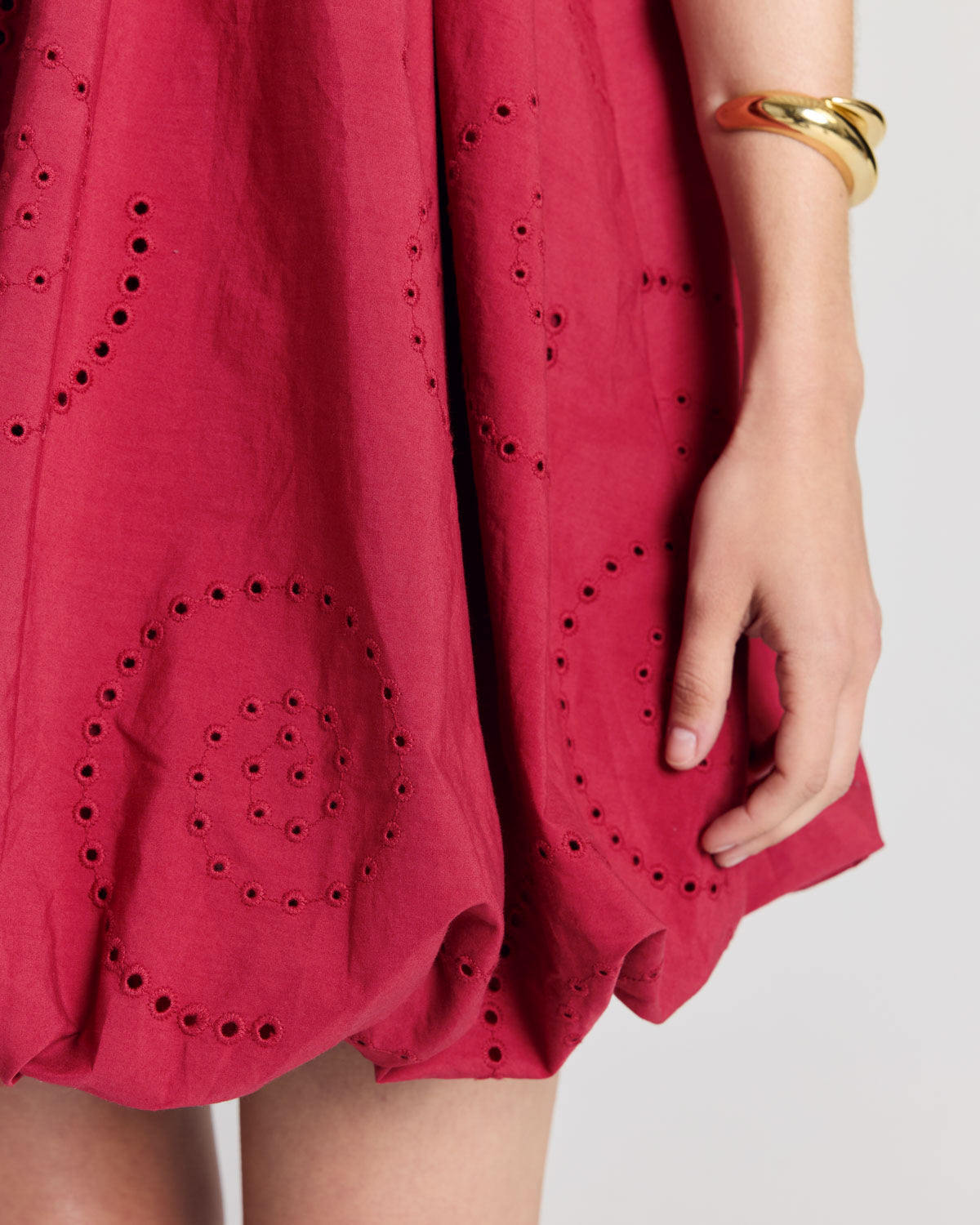 Cleophee red dress