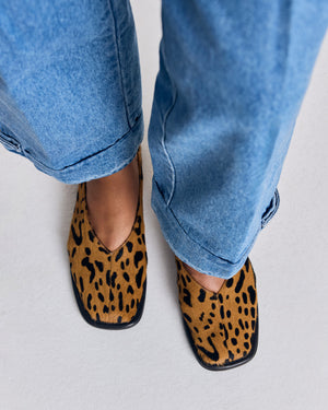 Ballerines Elise pony guépard
