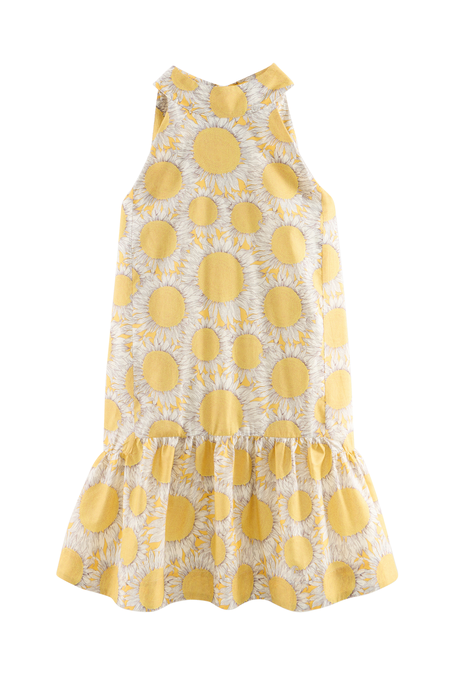 Elisabeth dress with Liberty sunflower print