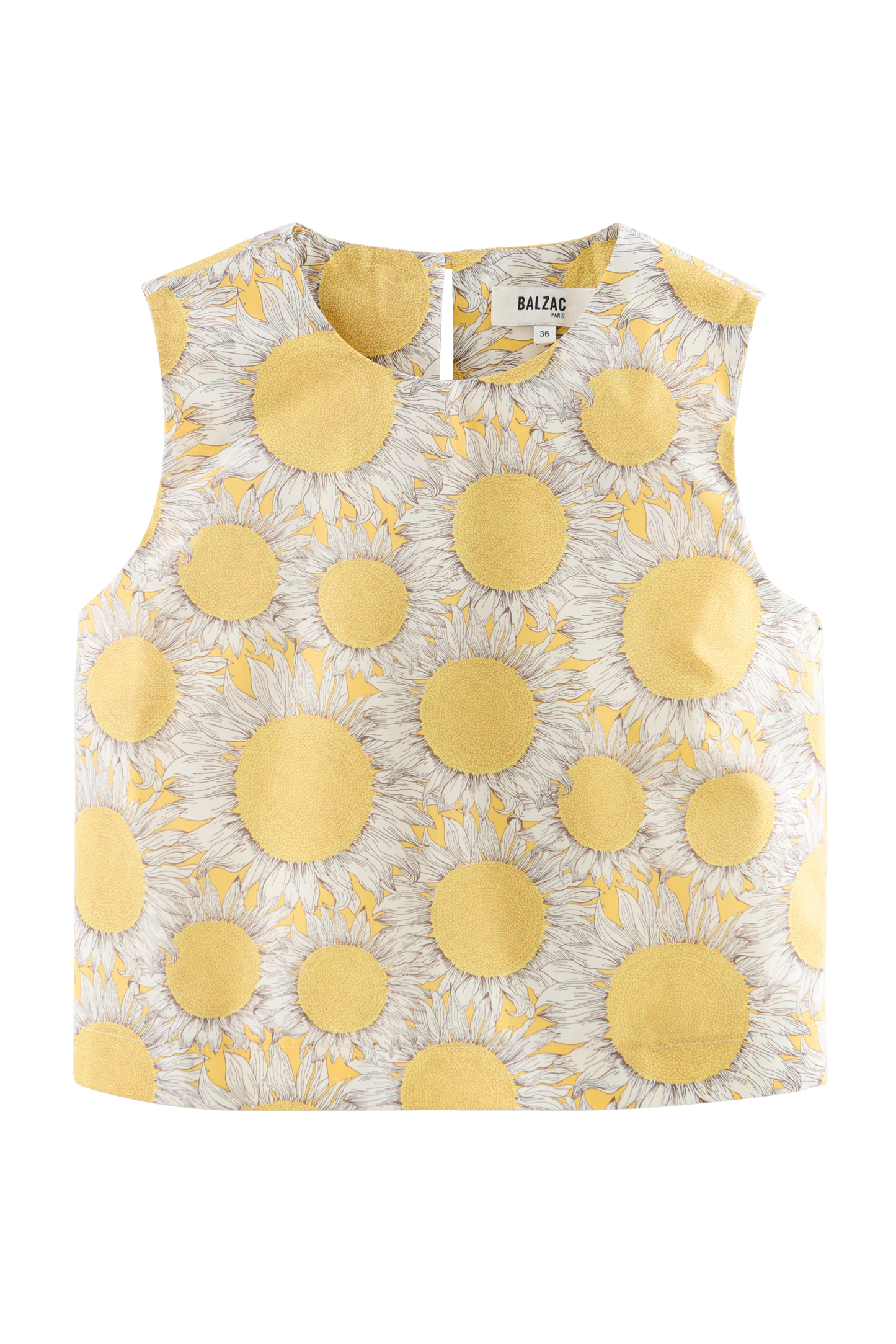 Liberty Sunflower Print Roda Top