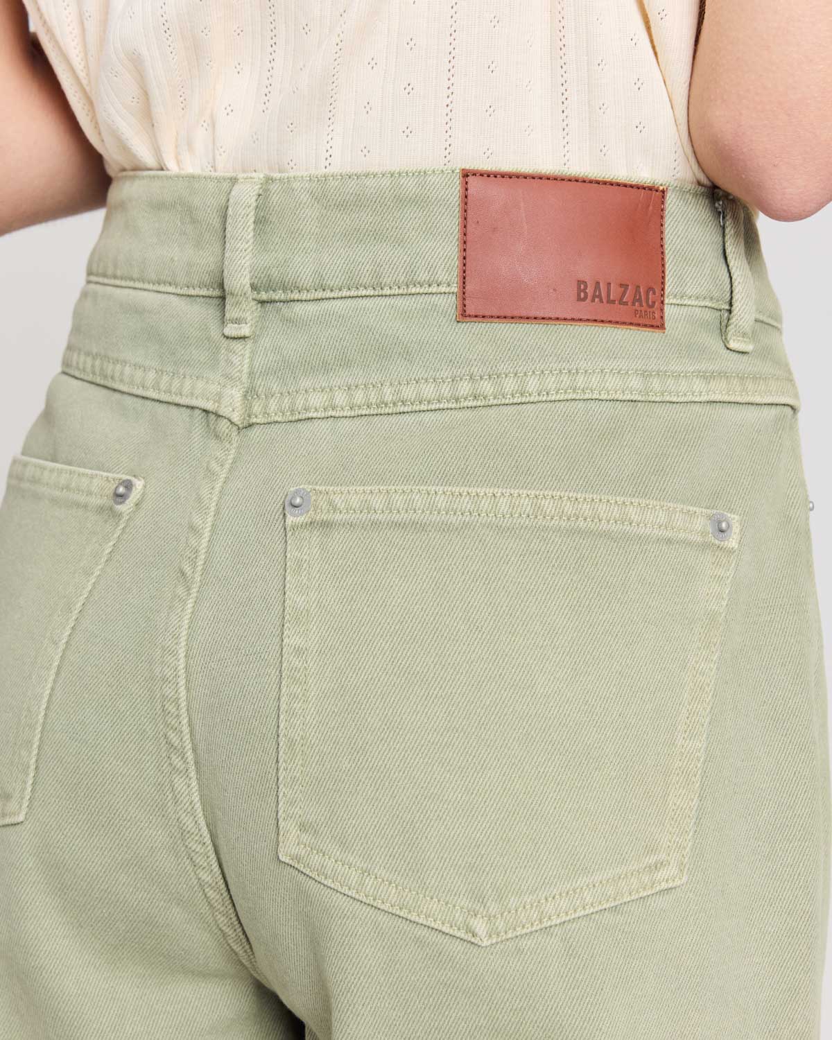 Jeans Zach olive